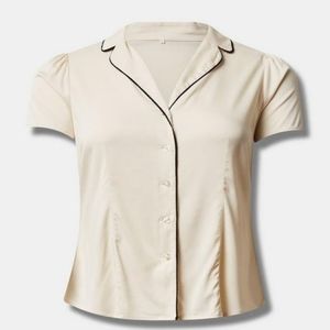 Retro button front shirt